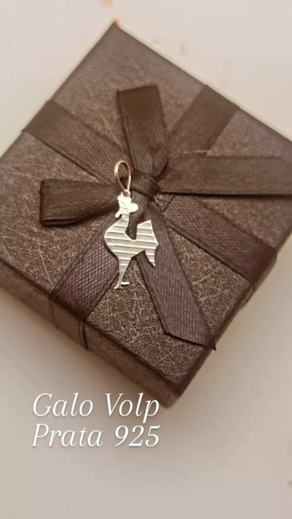 PINGENTE GALO VOLP PRATA 925